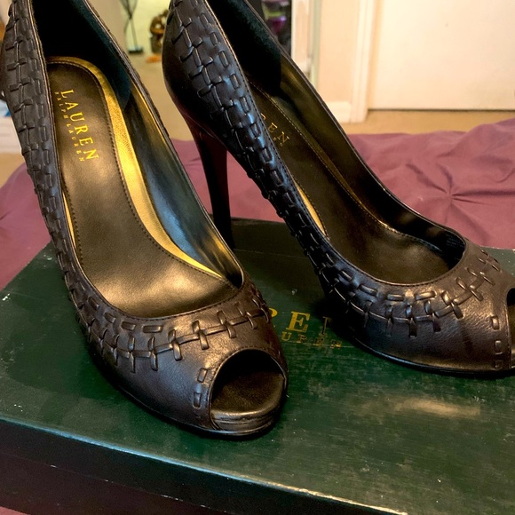 Ralph Lauren Black Pumps - Picture 1 of 4